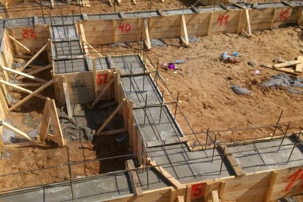 Бетонирование фундамента Киев