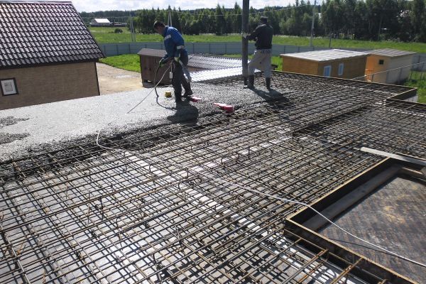 Бетонирование перекрытий