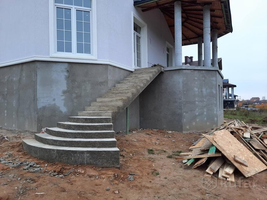 бетонирование лестницы